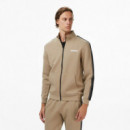 Sudadera con cierre de cremallera y logo lateral de Guess