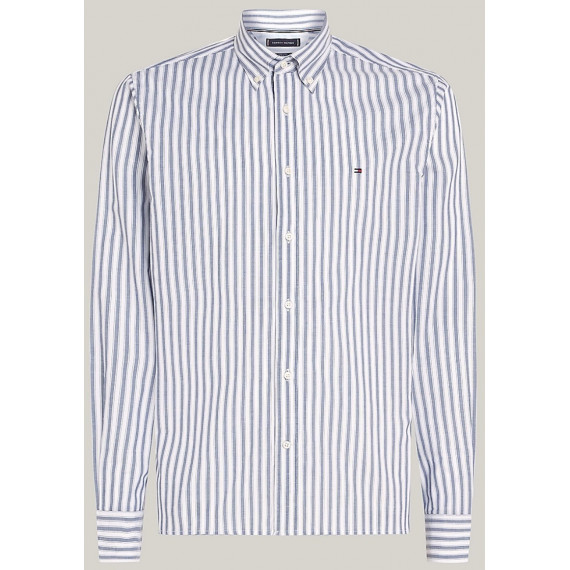 TOMMY HILFIGER - NATURAL SOFT POPLIN STP RF SHIRT - 0A5 - F|MW0MW35759/0A5