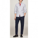 TOMMY HILFIGER - NATURAL SOFT POPLIN STP RF SHIRT - 0A5 - F|MW0MW35759/0A5