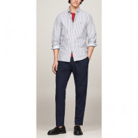 TOMMY HILFIGER - NATURAL SOFT POPLIN STP RF SHIRT - 0A5 - F|MW0MW35759/0A5