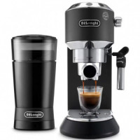 Delonghi Dedica Style EC685BK Cafetera Espresso + Molinillo De Regalo