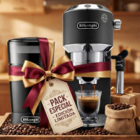 Delonghi Dedica Style EC685BK Cafetera Espresso + Molinillo De Regalo