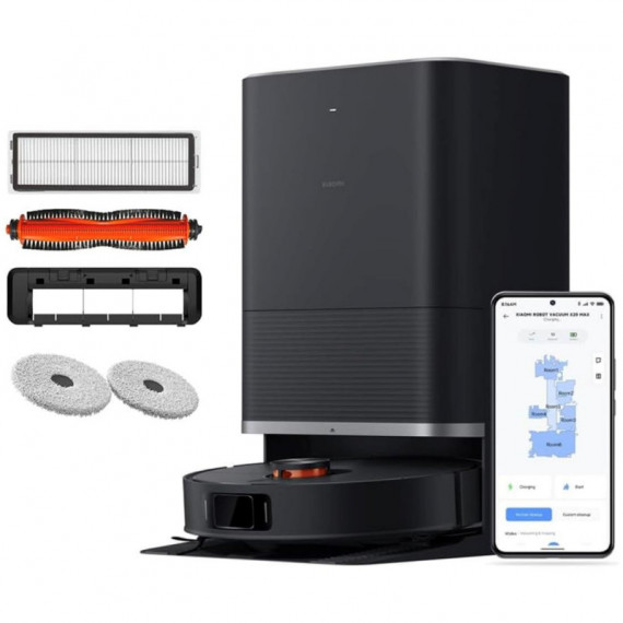 Xiaomi Robot Vacuum X20 Max Aspirador y Fregador con Base de Autovaciado