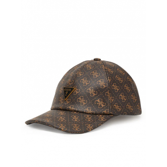 Gorra Guess marrón estampado 4G