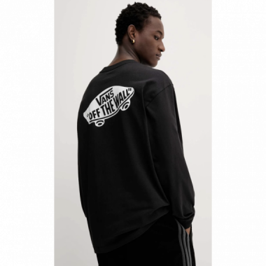 Style 76 Ll Loose Ls Tee 001 - Black VANS