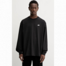STYLE 76 ll LOOSE LS TEE 001 - BLACK VANS