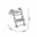 Escalera De Baño 3 En 1 Asalvo