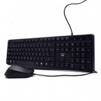 Teclado + Raton EWENT USB EW3006
