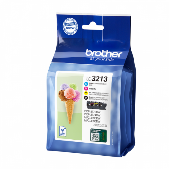 Pack Tinta BROTHER 4 Colores MFC-J890DW