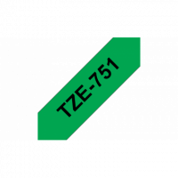 Cinta BROTHER P-touch Laminada TZ751 Verde