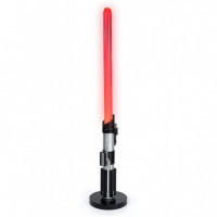 Lampara de Mesa Star Wars Sable Laser Rojo Darth Vader