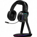 SOPORTE AURICULARES THE G-LAB K-STAND HYDROGEN NEGRO