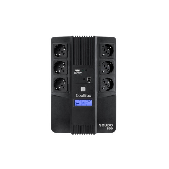 Ups COOLBOX Scudo 3 Lcd 800VA