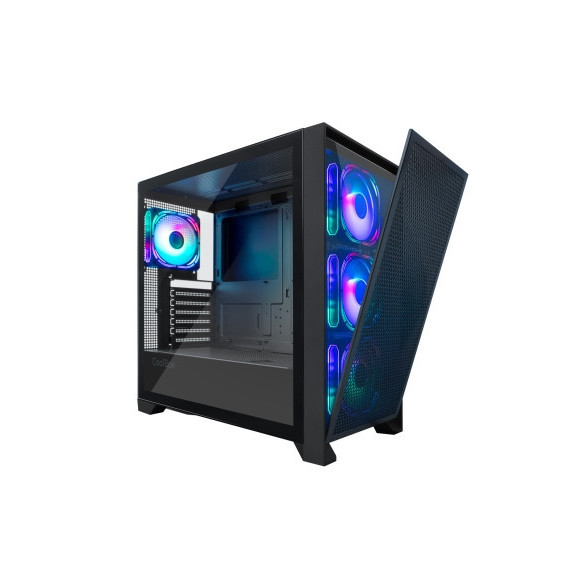 CARCASA COOLBOX GAMING ATX GE2000 DUALVIEW NEGRA
