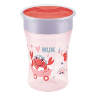 NUK MAGIC CUP + 8 MESES MINNIE ROJA 230 ML