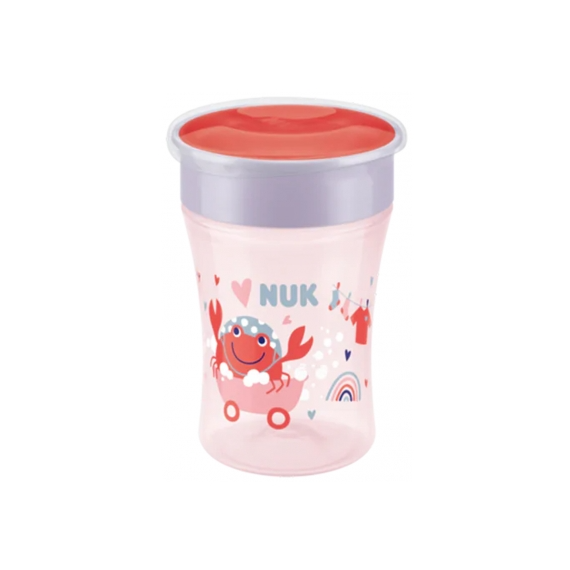NUK MAGIC CUP + 8 MESES MINNIE ROJA 230 ML