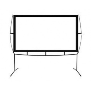 Pantalla de Proyección Portátil Approx APPPB120C 120 Pulgadas (267x150 cm)