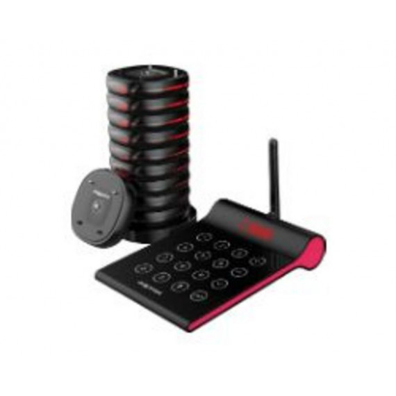 Kit Llamador de Clientes Approx con 10 Pagers y Teclado