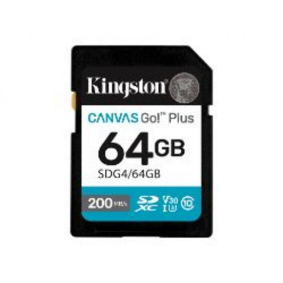 Kingston Canvas Go Plus SDXC 64GB U3 V30 A2