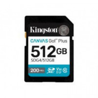 Kingston Canvas Go Plus SDXC Card 512GB (SDG4/512GB)