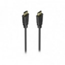 Cable AISENS HDMI 2.1 8K Macho-Macho, 50cm, Negro