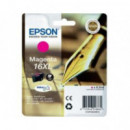 Cartucho Tinta Epson 16XL T1633 Magenta 6.5ml Original