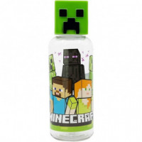 Botella PP figurita 3D Minecraft