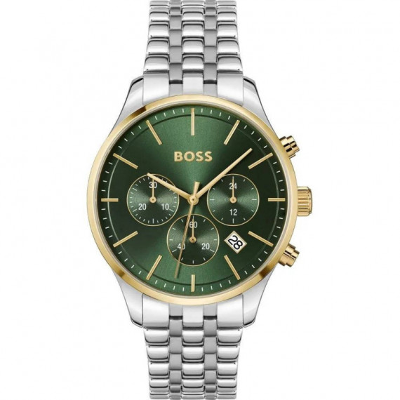RELOJ PLATEADO E/VERDE