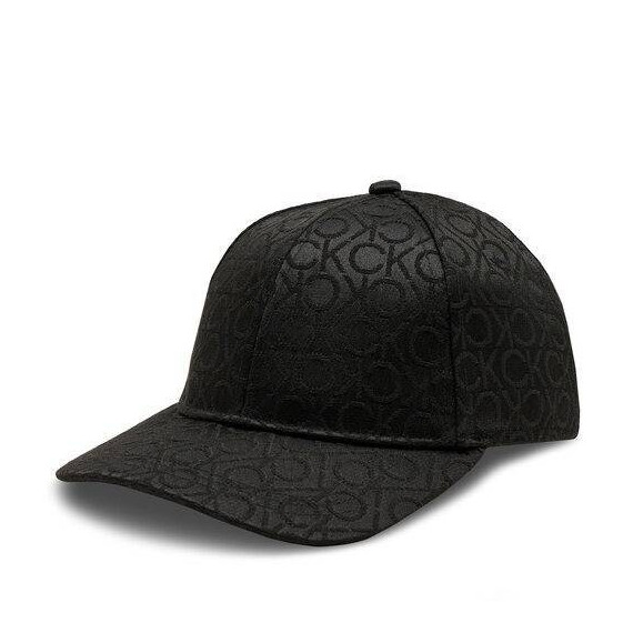 MONOGRAM JACQUARD CAP CK BLACK MONO JACQ