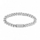 Pulsera Plateada  BOSS