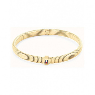 PULSERA ELASTICA DORADA