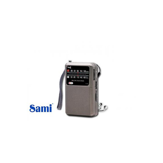 SAMI Radio Portatil  AM/FM RS-2983 A Pilas
