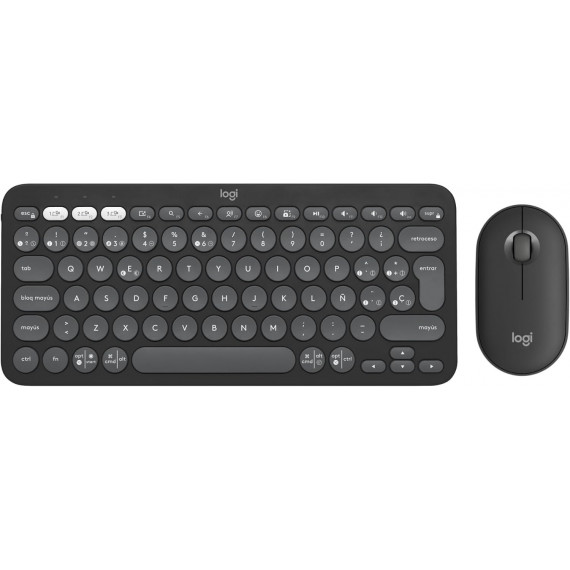 Teclado + Ratón Inalámbricos Logitech Pebble 2 Combo