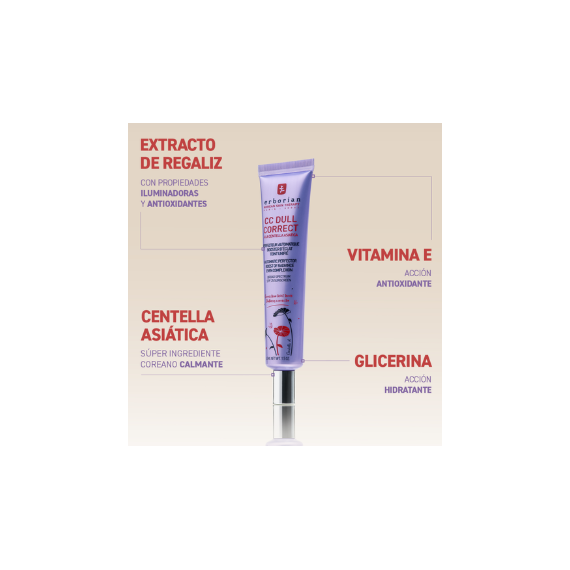 ERBORIAN CC DULL CORRECT SPF25 45ML