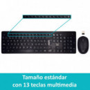 Teclado + Raton EWENT Wireless 2.4 Ghz EW3256