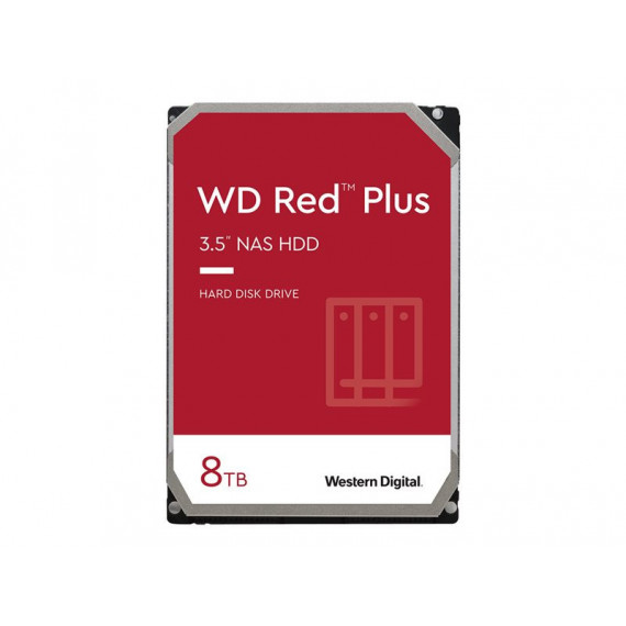 Disco Duro 8.0 Tb 3.5" WESTERN DIGITAL Red Plus