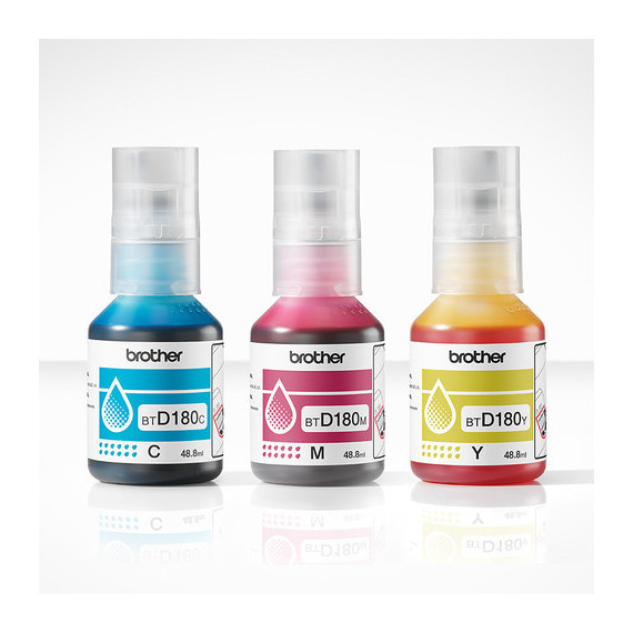 Pack Tinta BROTHER 3 Colores (cyan, Magenta y Amarillo)