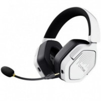 Trust GXT 493PS Carus: Auriculares Gaming Inalámbricos PS5 Blancos