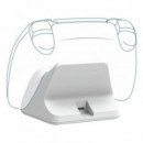 Trust GXT 255 Base de Carga Doble para Mando PS5 RGB Blanca