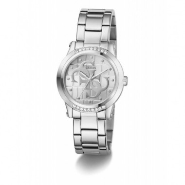 RELOJ ANNETTE PLATEADO/GRIS