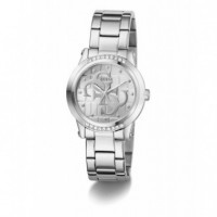 RELOJ ANNETTE PLATEADO/GRIS