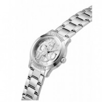 RELOJ ANNETTE PLATEADO/GRIS