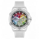 RELOJ KING TRANSPARENTE