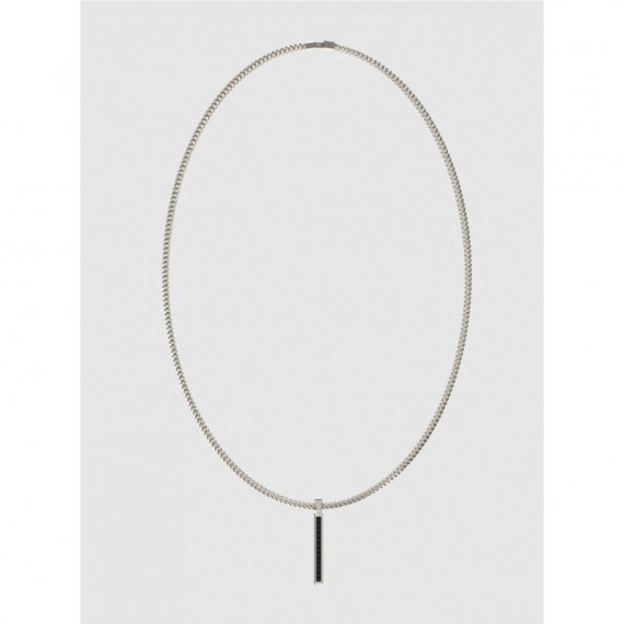 COLLAR GUESS NOIR PLATEADO