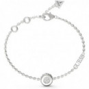 BRACELET STYLISH GUESS PLATEADO