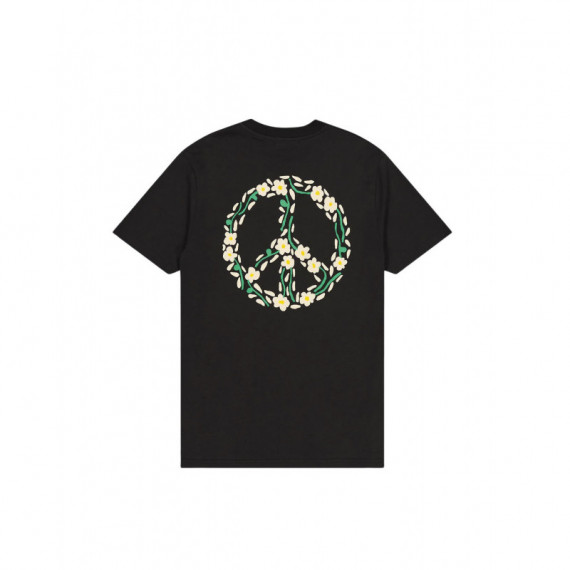 Camisetas Hombre Camiseta Olow Unisex Peace Carbon Black