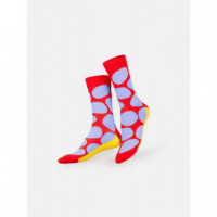 Calcetines EAT MY SOCKS Salty Chips Red