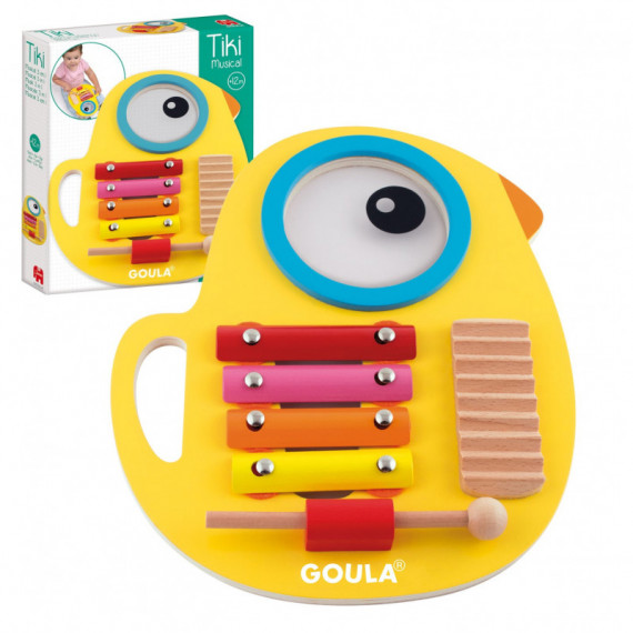 Tiki, Juguete Musical 3 En 1