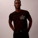 Camiseta clásica con logo gráfico de rosas