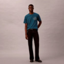 Camiseta clásica con logo gráfico de rosas